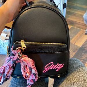 NWT Juicy Couture small backpack with removable small bag!
